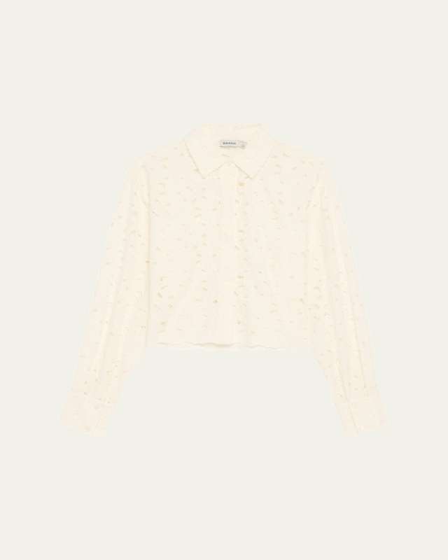 Penelope Embroidered Long-Sleeve Shirt